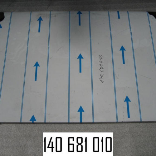 140681010 - FRONT/REAR PANEL 1080MM   STAINLESS STEEL,S MPD MR/OR, G MPD MR/OR